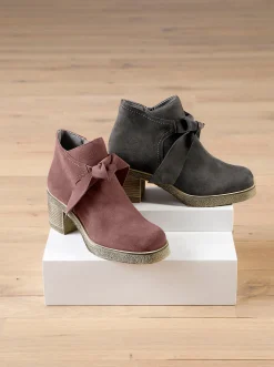 Stiefeletten|Stiefel|heine Stiefelette altrosa
