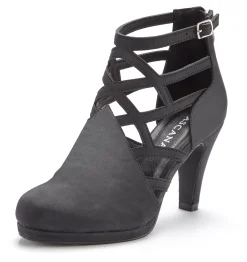 Stiefeletten|Stiefel|LASCANA Stiefelette schwarz