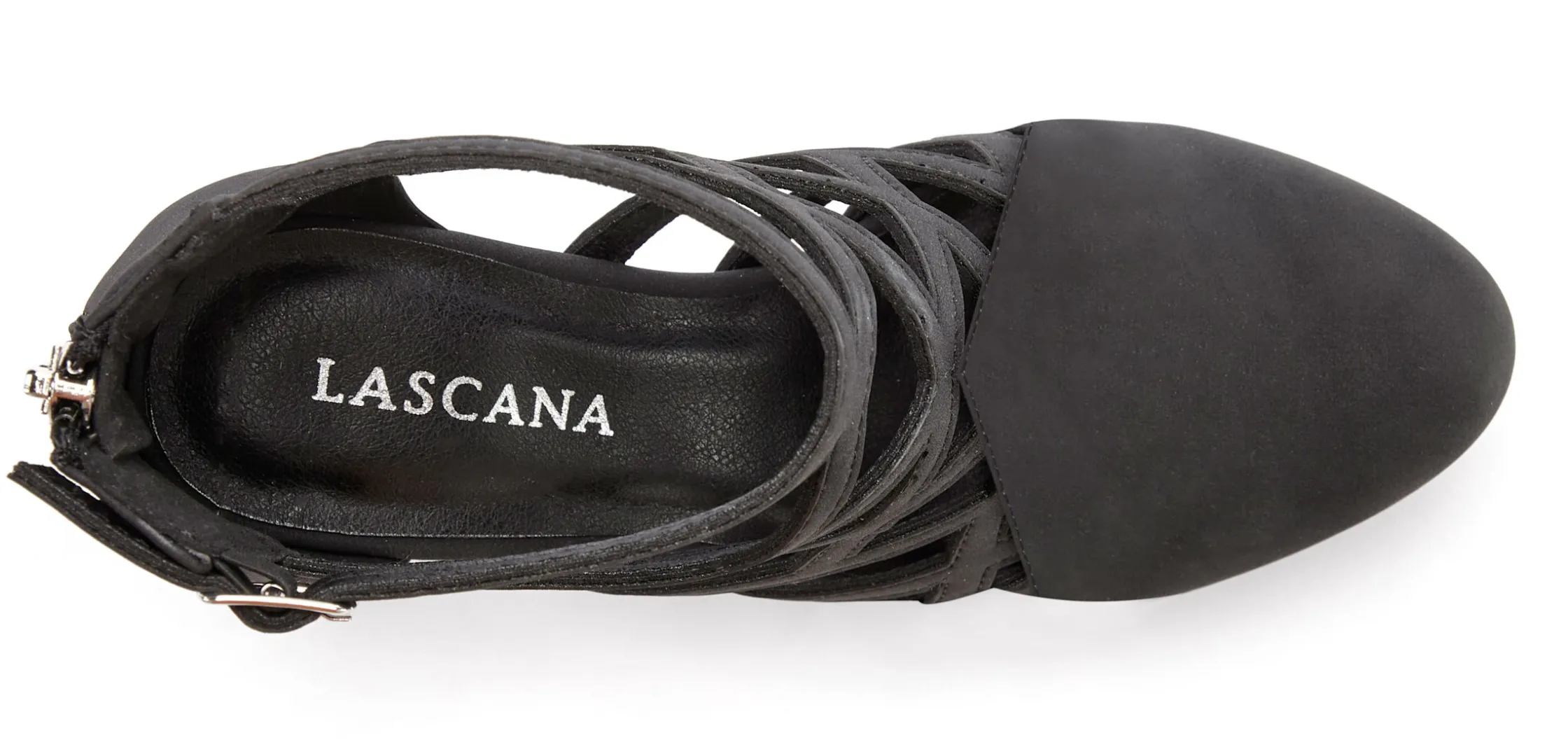 Stiefeletten|Stiefel|LASCANA Stiefelette schwarz