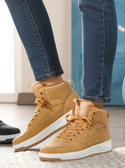 Sneakers & Schnürer|KangaROOS Stiefelette ocker