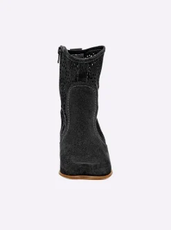 Stiefeletten|Stiefel|heine Stiefelette schwarz
