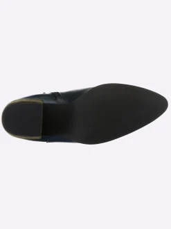 Stiefeletten|Stiefel|heine Stiefelette marine-grün