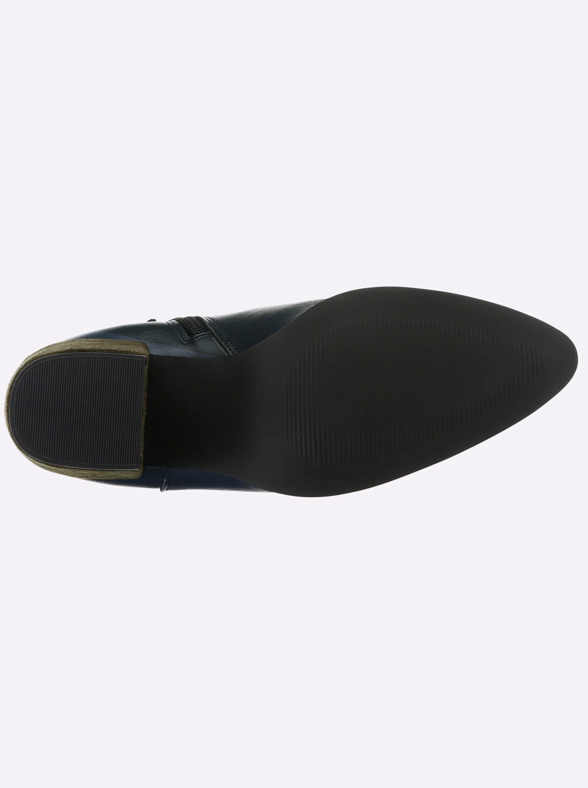 Stiefeletten|Stiefel|heine Stiefelette marine-grün