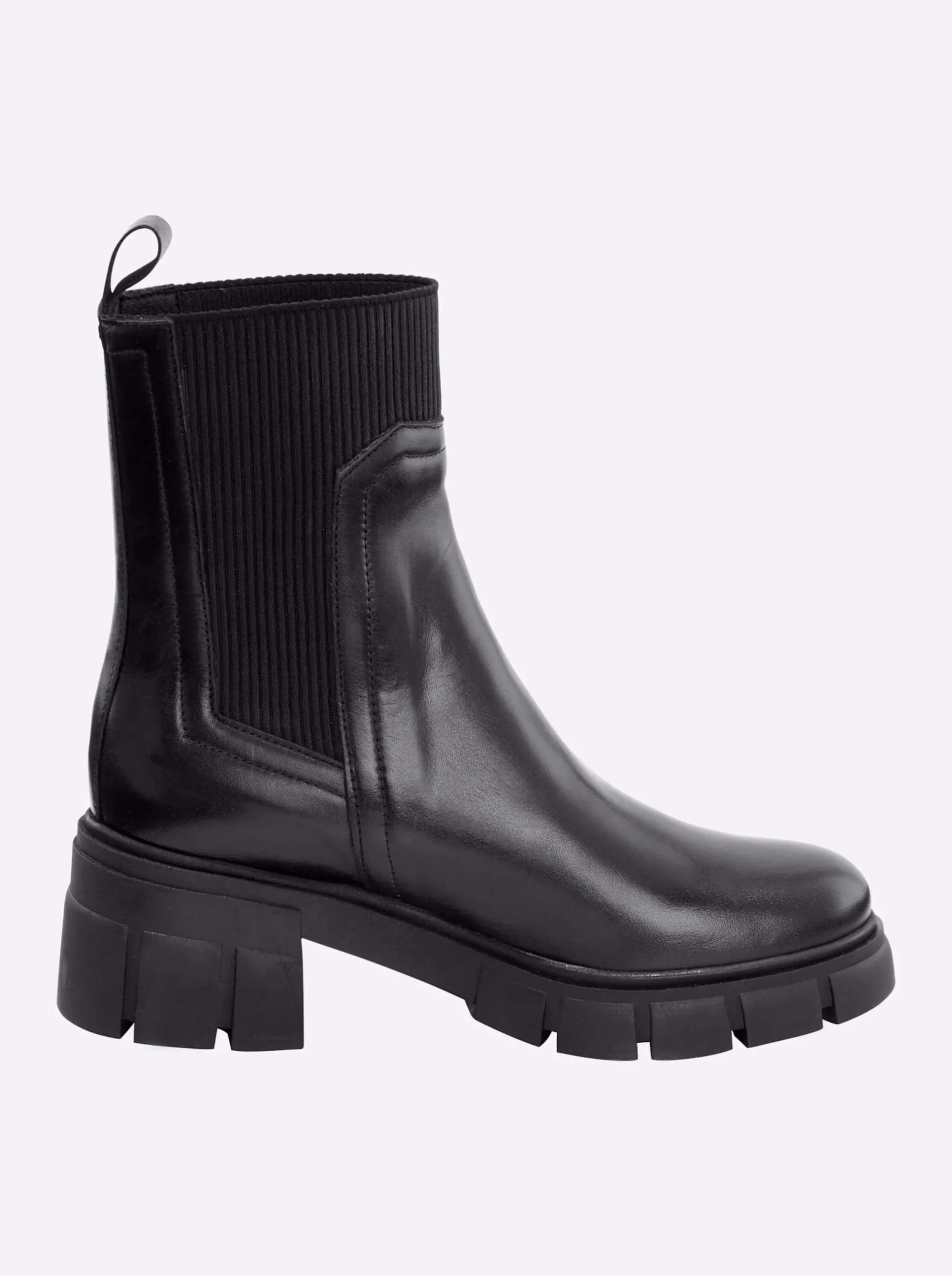 Stiefeletten|Stiefel|heine Stiefelette schwarz