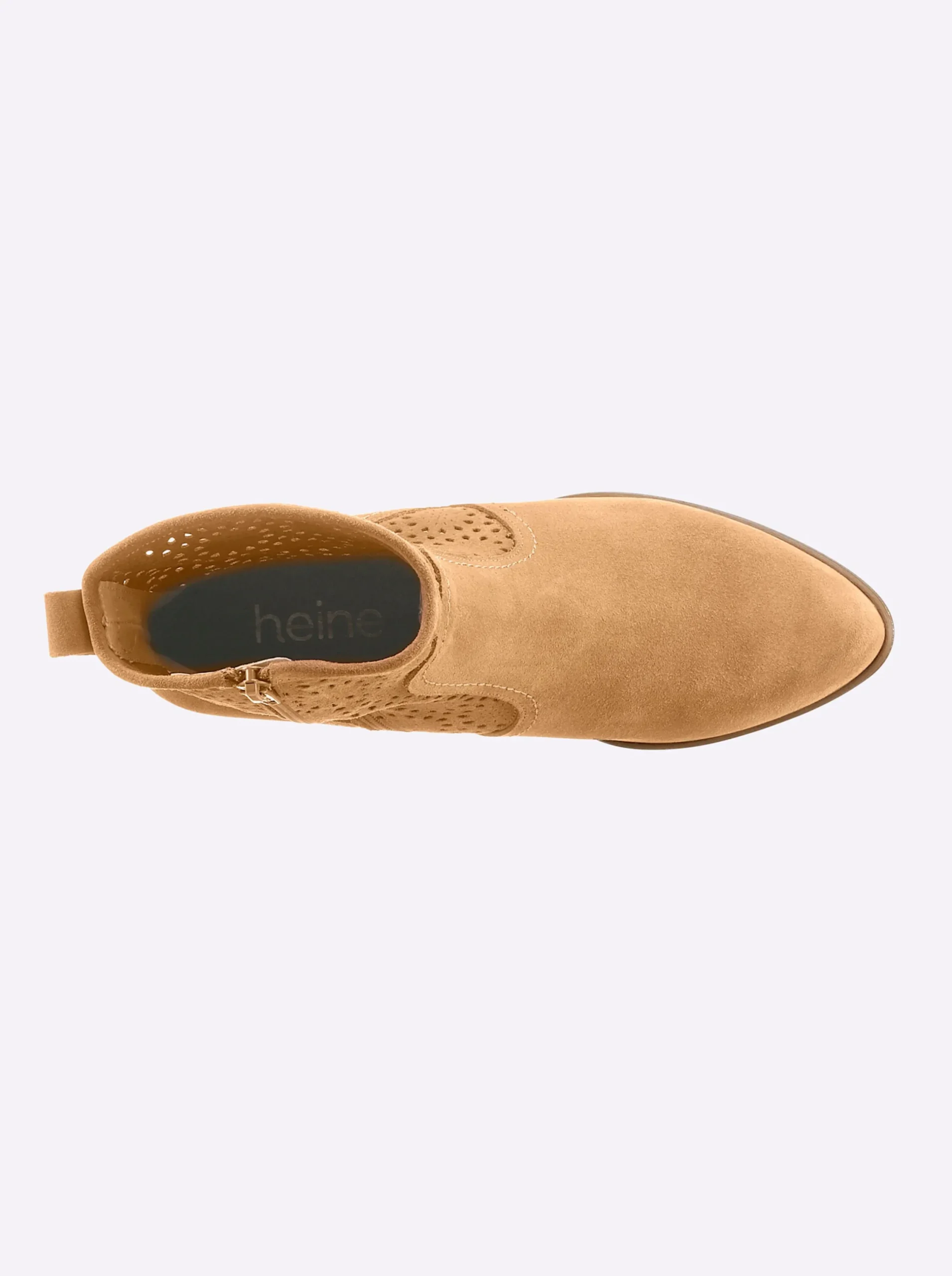Stiefeletten|Stiefel|heine Stiefelette sand