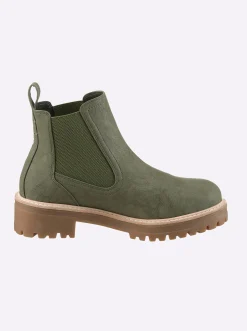 Stiefeletten|Stiefel|heine Stiefelette khaki