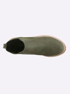 Stiefeletten|Stiefel|heine Stiefelette khaki