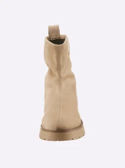 Stiefeletten|Stiefel|heine Stiefelette beige