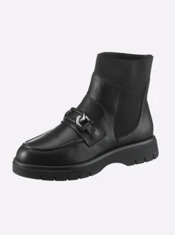 Stiefeletten|Stiefel|heine Stiefelette schwarz