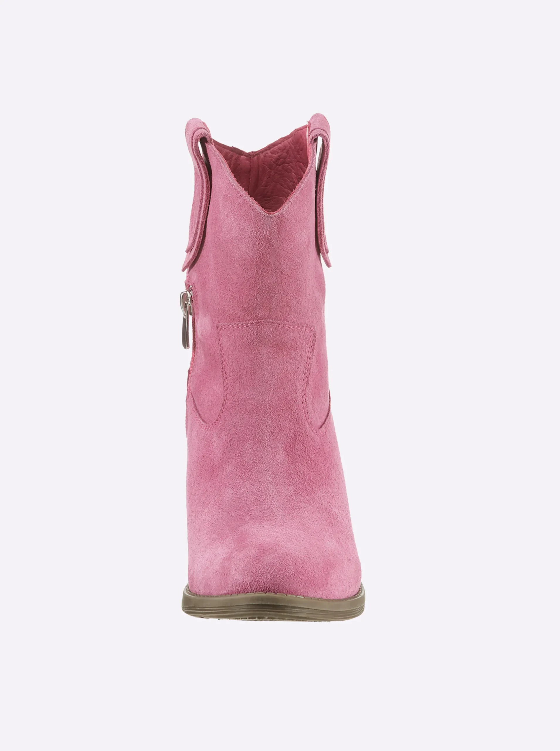 Stiefeletten|Stiefel|heine Stiefelette pink