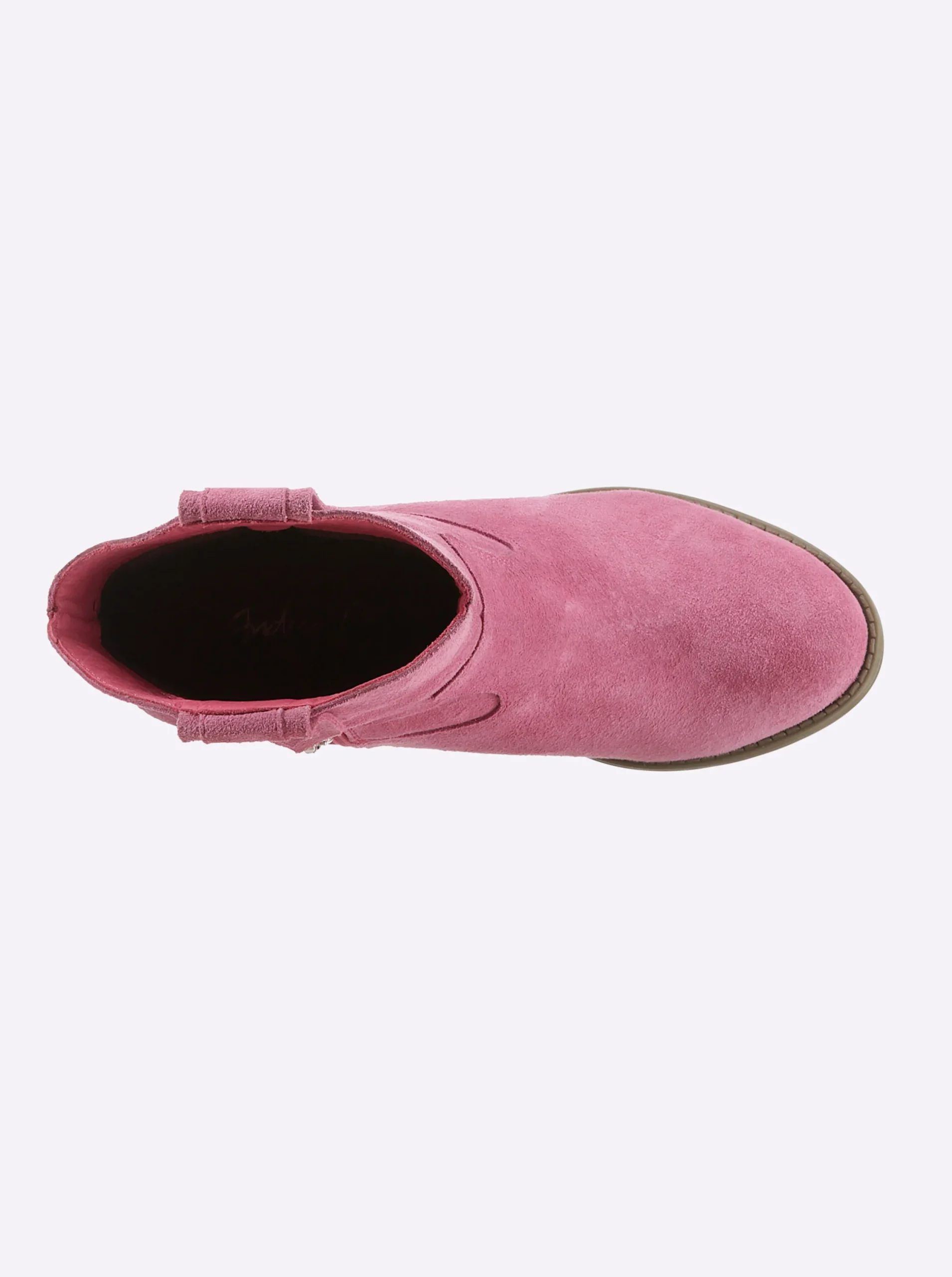 Stiefeletten|Stiefel|heine Stiefelette pink