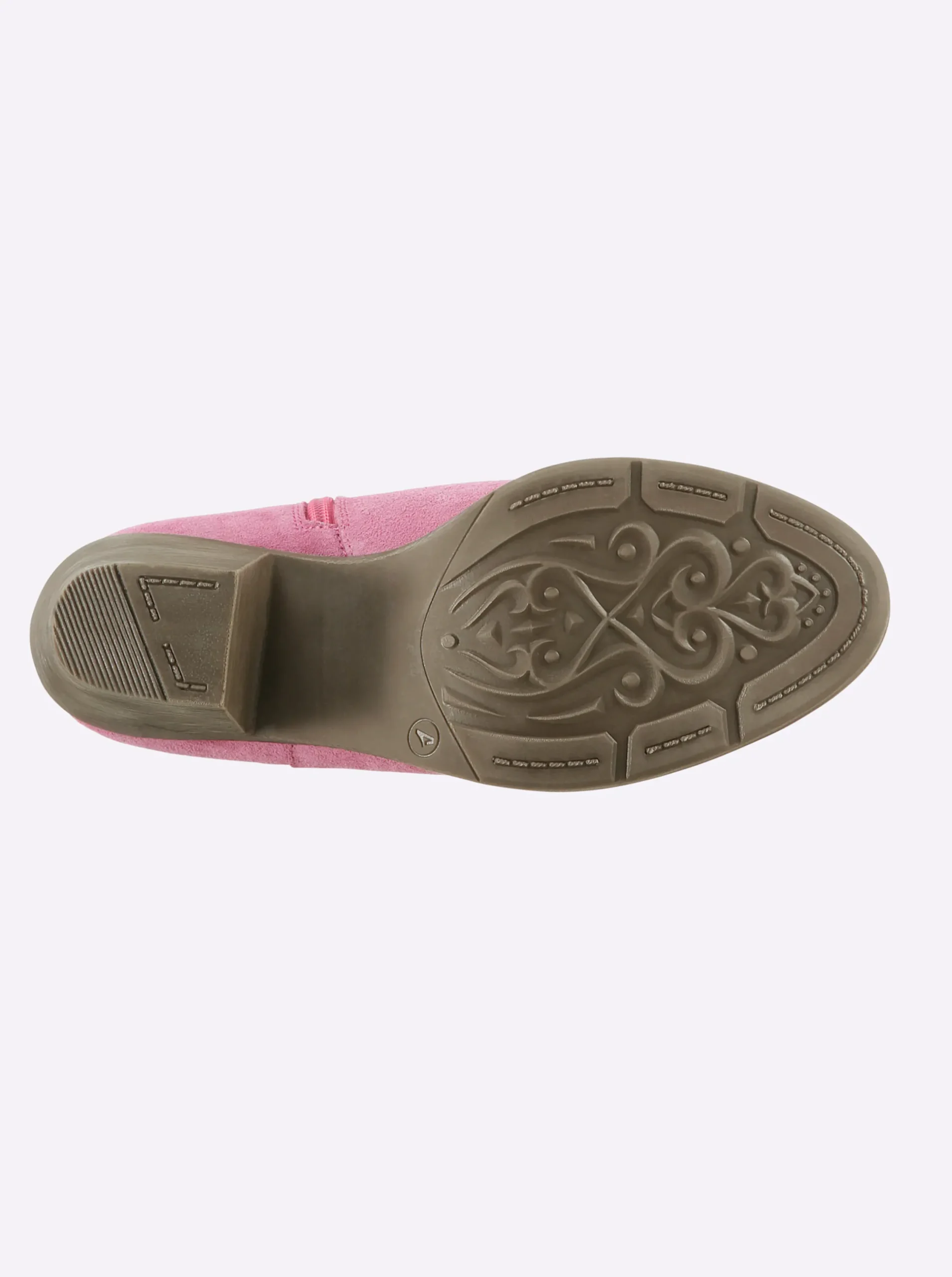 Stiefeletten|Stiefel|heine Stiefelette pink