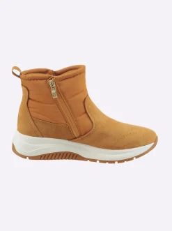 Stiefeletten|Stiefel|Caprice Stiefelette ocker