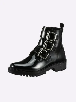 Stiefeletten|Stiefel|heine Stiefelette schwarz