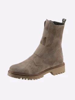 Stiefeletten|Stiefel|heine Stiefelette taupe