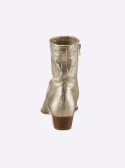 Stiefeletten|Stiefel|heine Stiefelette bronzefarben