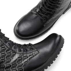 Stiefeletten|Stiefel|LASCANA Stiefelette schwarz