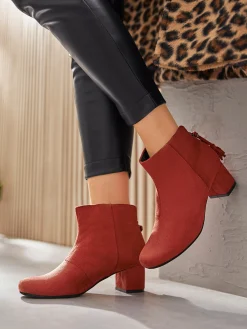 Stiefeletten|Stiefel|Andrea Conti Stiefelette rot
