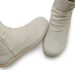Stiefeletten|Stiefel|Vivance Stiefelette hellgrau/creme