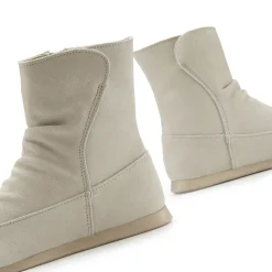 Stiefeletten|Stiefel|Vivance Stiefelette hellgrau/creme