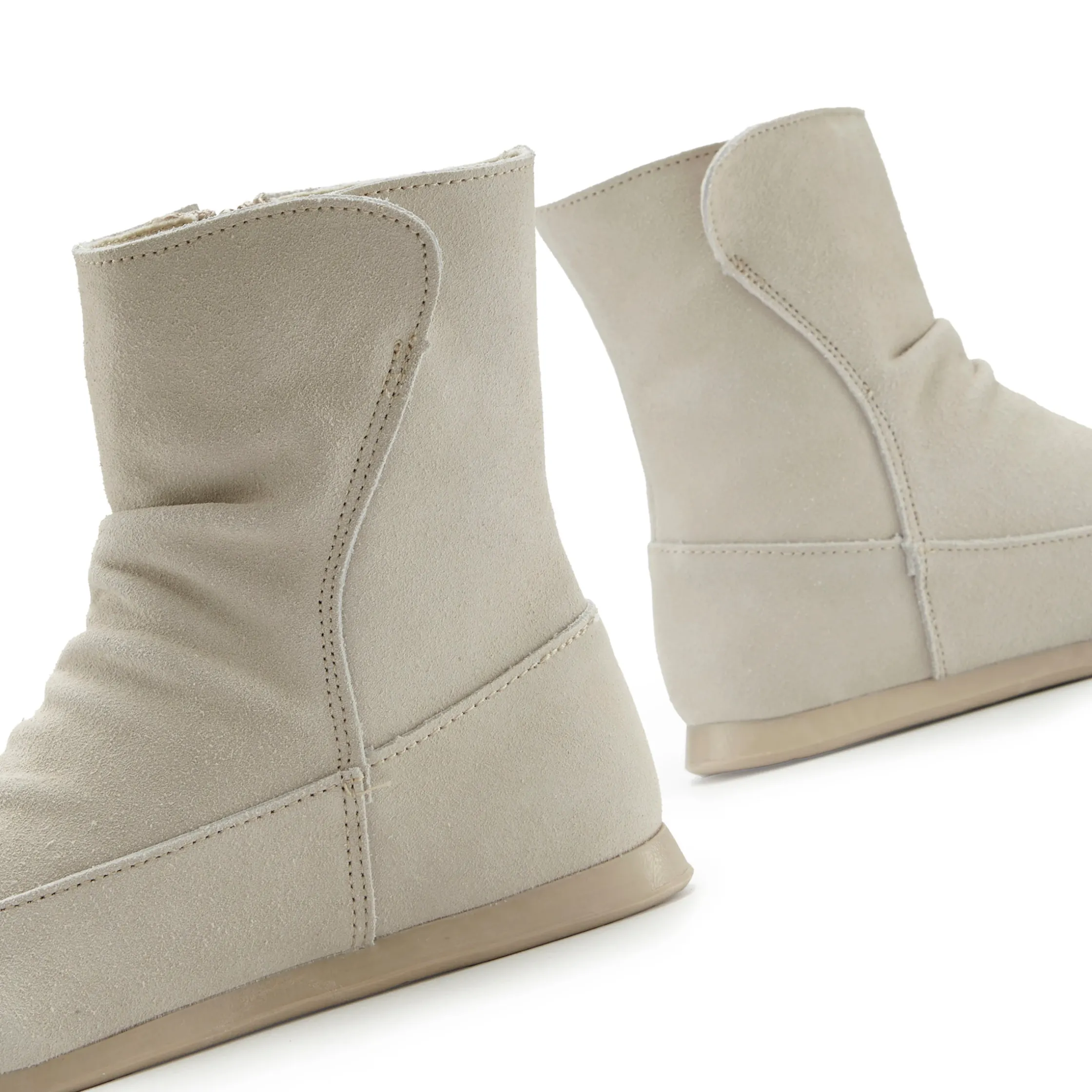 Stiefeletten|Stiefel|Vivance Stiefelette hellgrau/creme