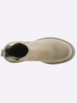 Stiefeletten|Stiefel|heine Stiefelette beige