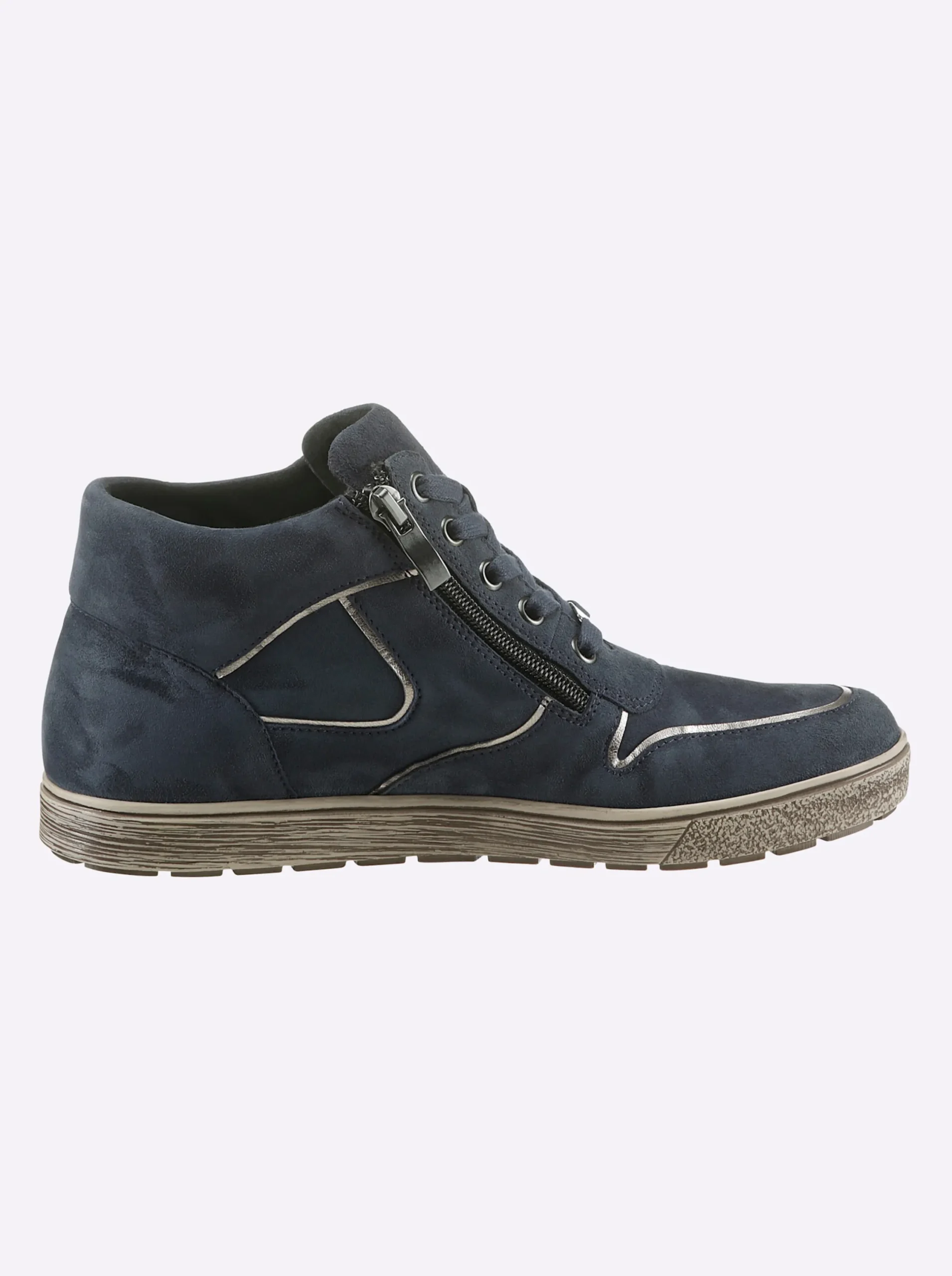 Sneakers & Schnürer|Caprice Stiefelette dunkelblau