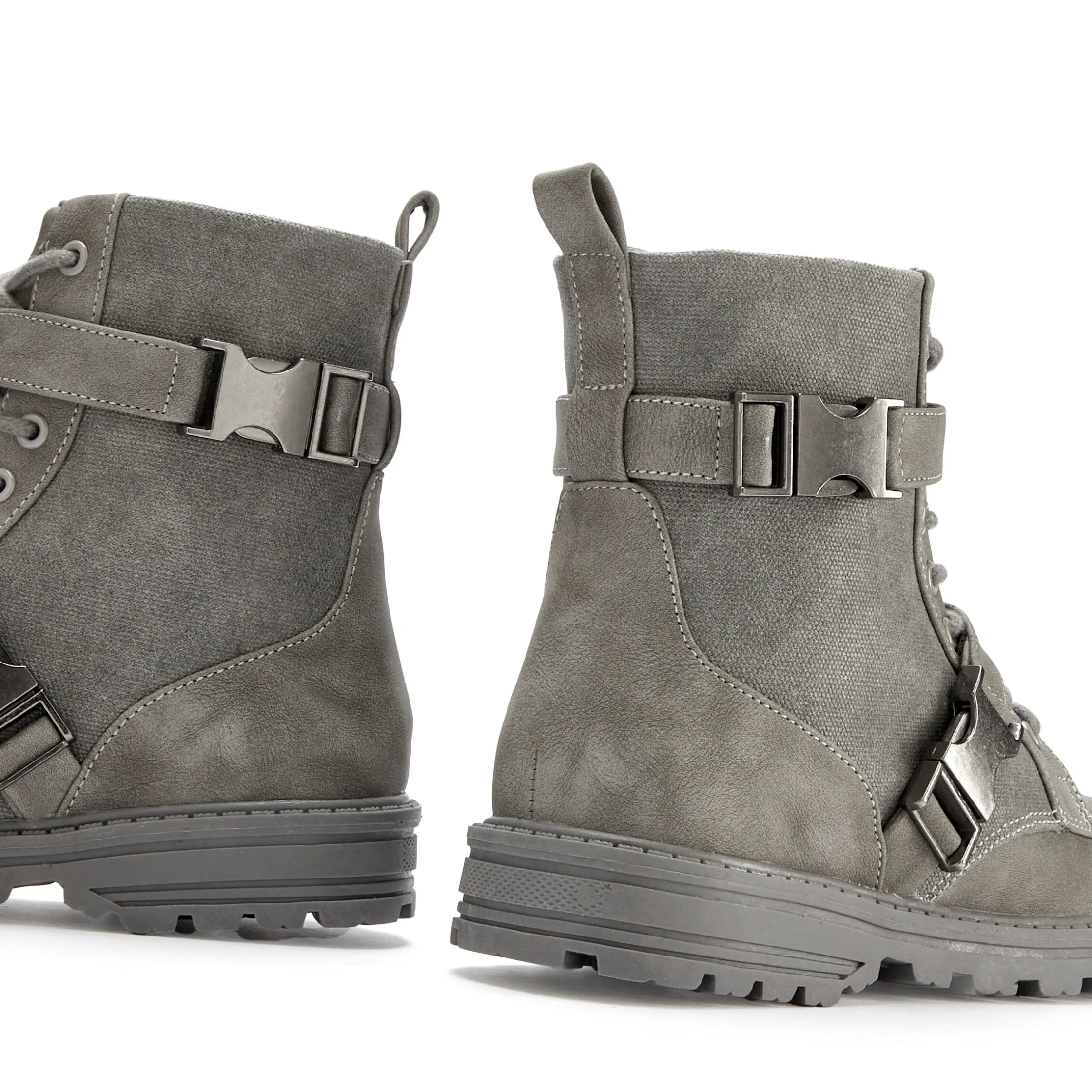 Stiefeletten|Stiefel|Vivance Stiefelette grau