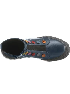 Stiefeletten|Stiefel|Gemini Stiefelette jeansblau