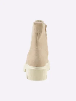 Stiefeletten|Stiefel|heine Stiefelette sand