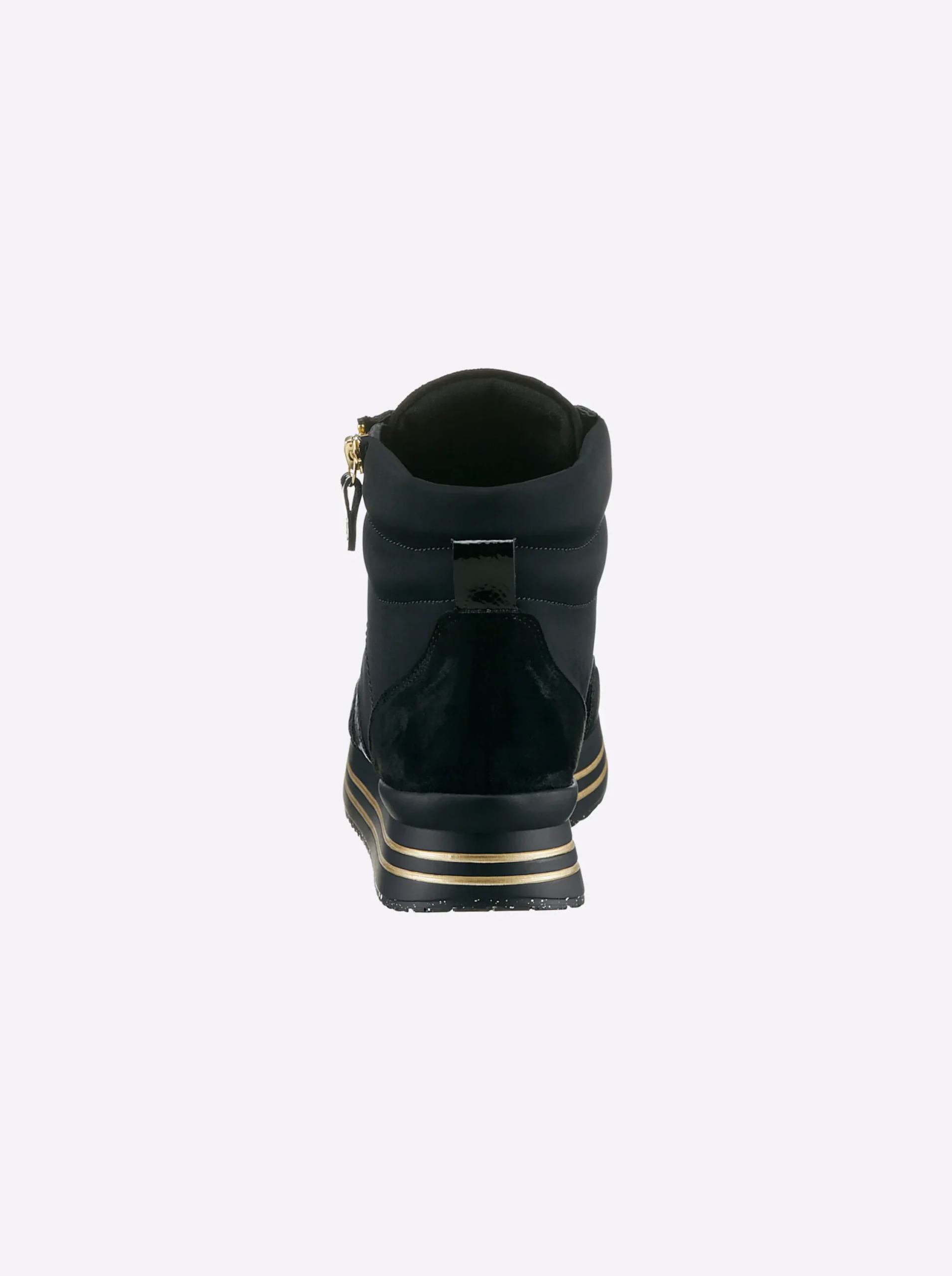 Stiefeletten|Stiefel|Remonte Stiefelette schwarz