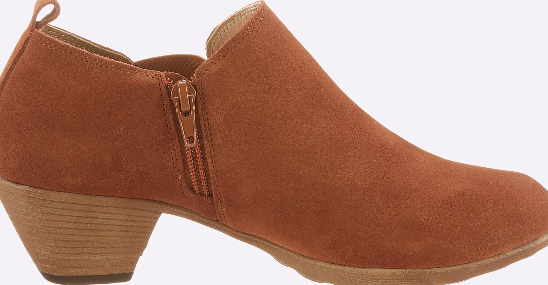 Stiefeletten|Stiefel|Andrea Conti Stiefelette rostrot