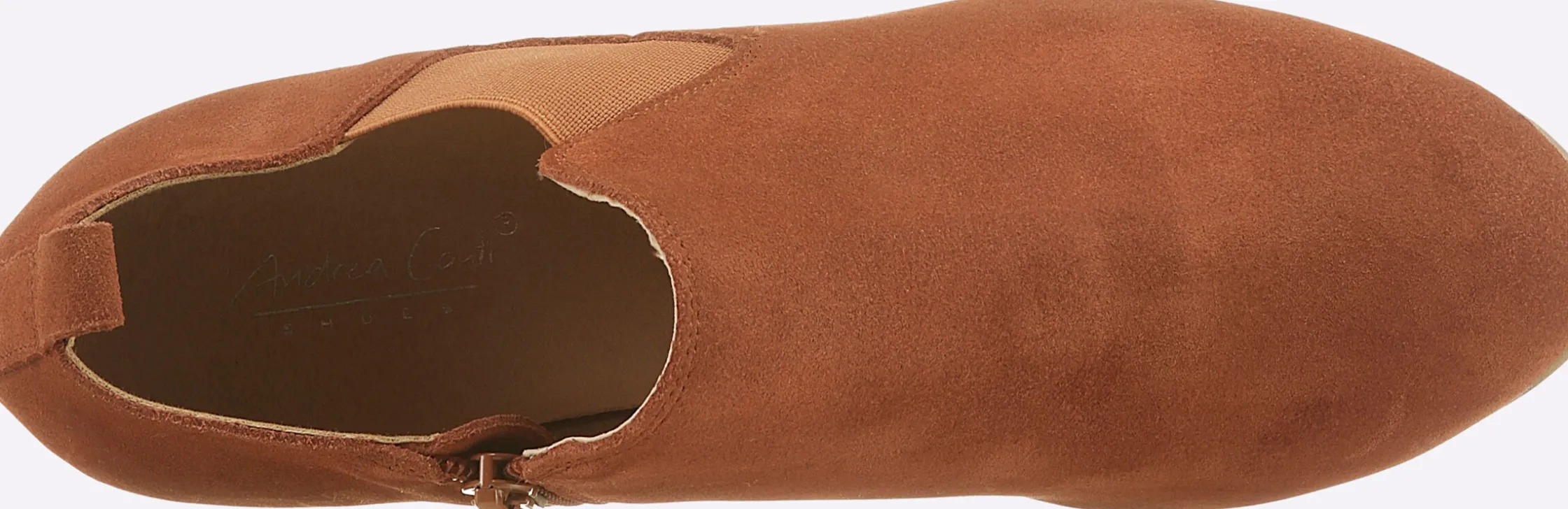 Stiefeletten|Stiefel|Andrea Conti Stiefelette rostrot