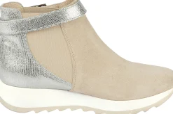 Stiefeletten|Stiefel|heine Stiefelette beige-champagner