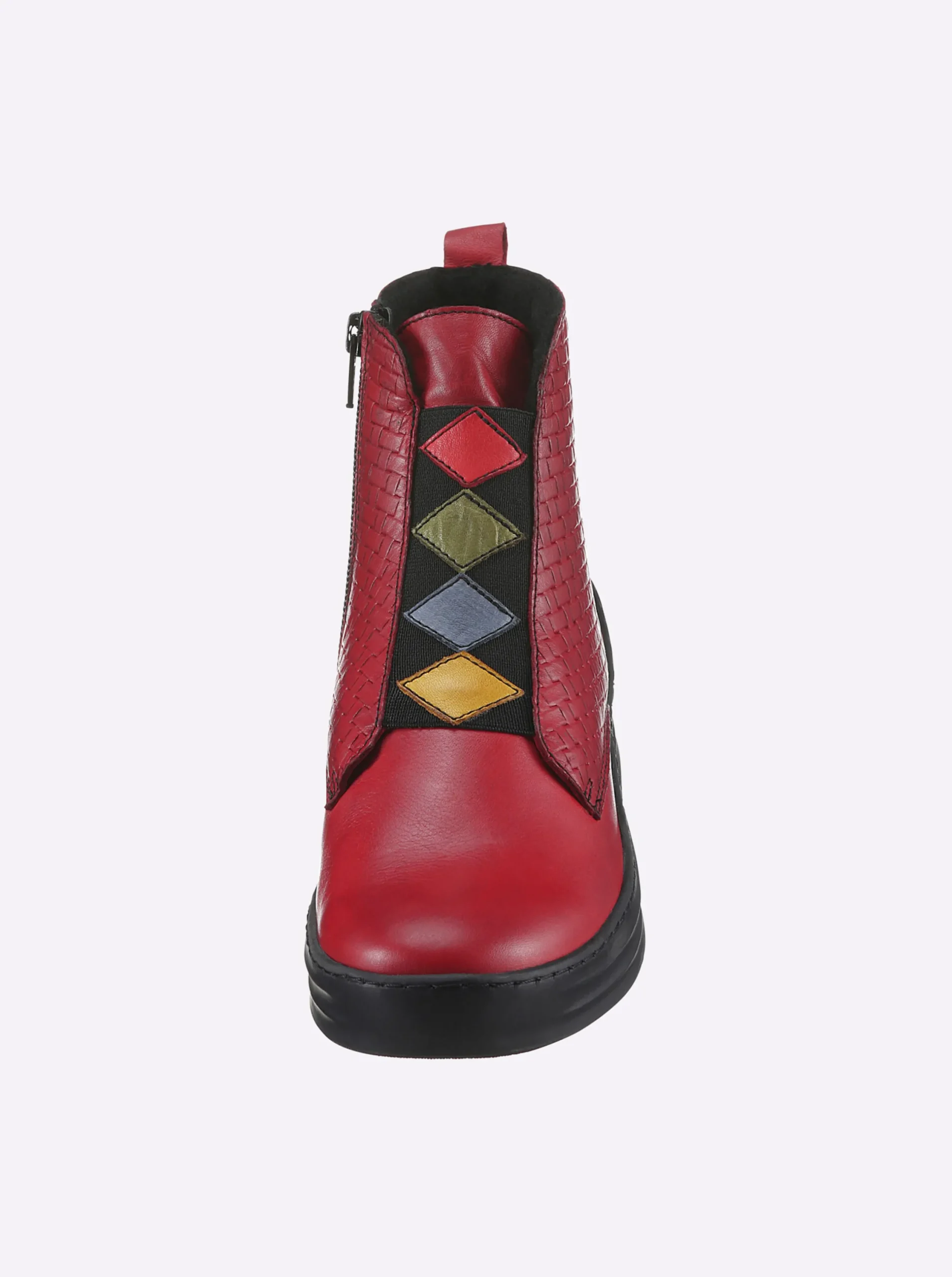 Stiefeletten|Stiefel|Gemini Stiefelette rot