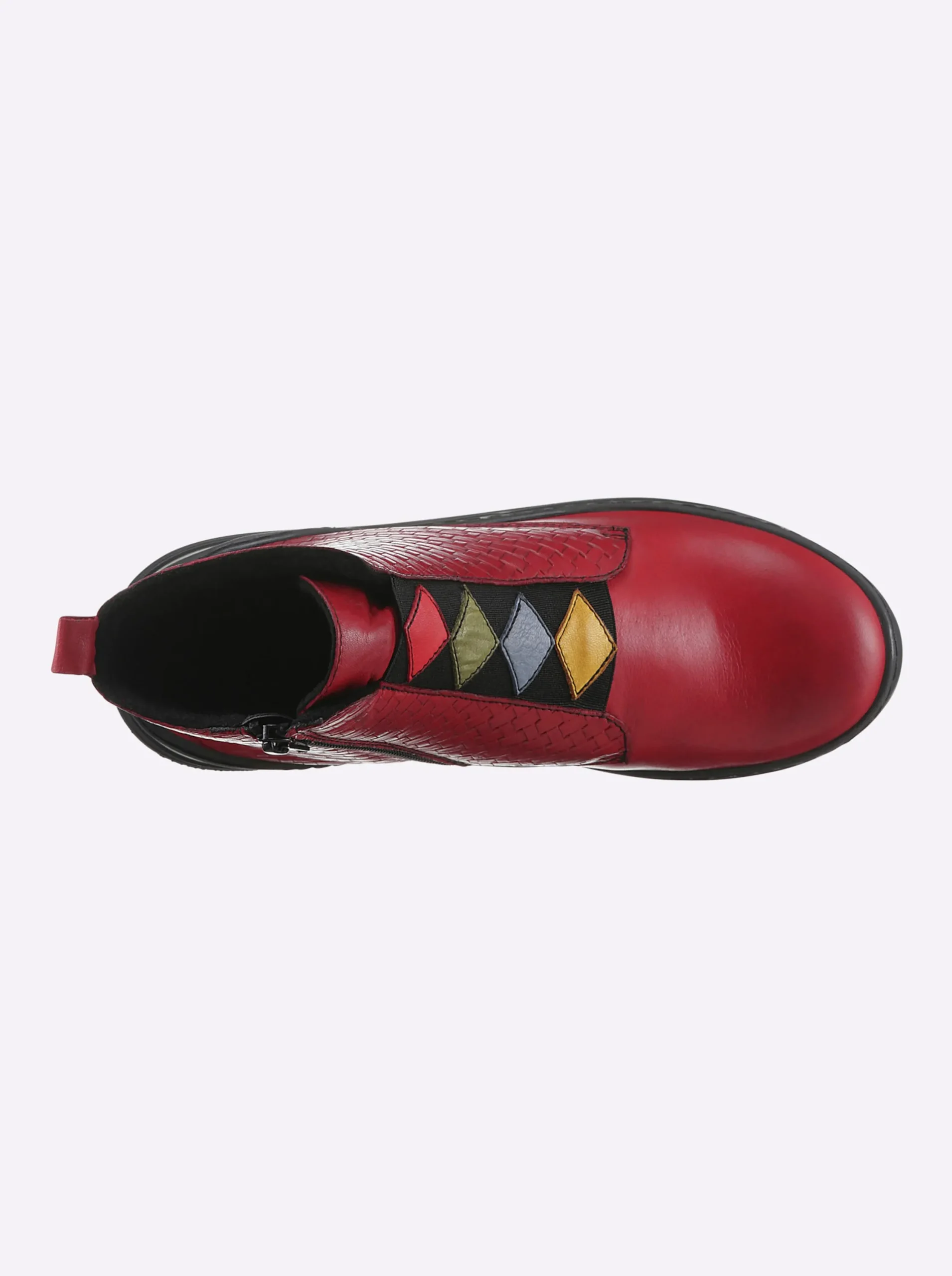 Stiefeletten|Stiefel|Gemini Stiefelette rot
