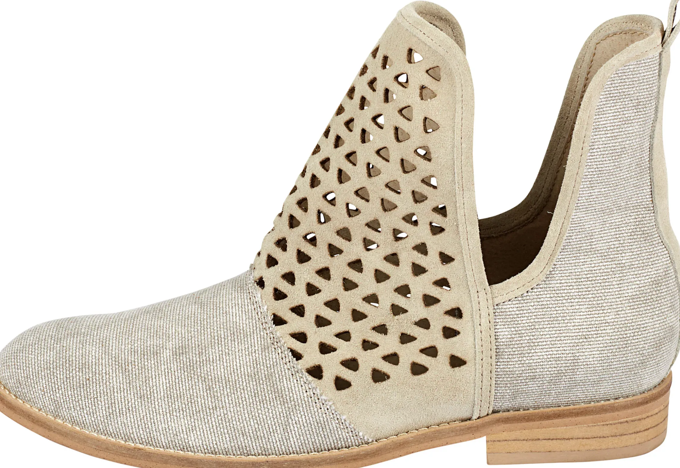 Stiefeletten|Stiefel|heine Stiefelette beige