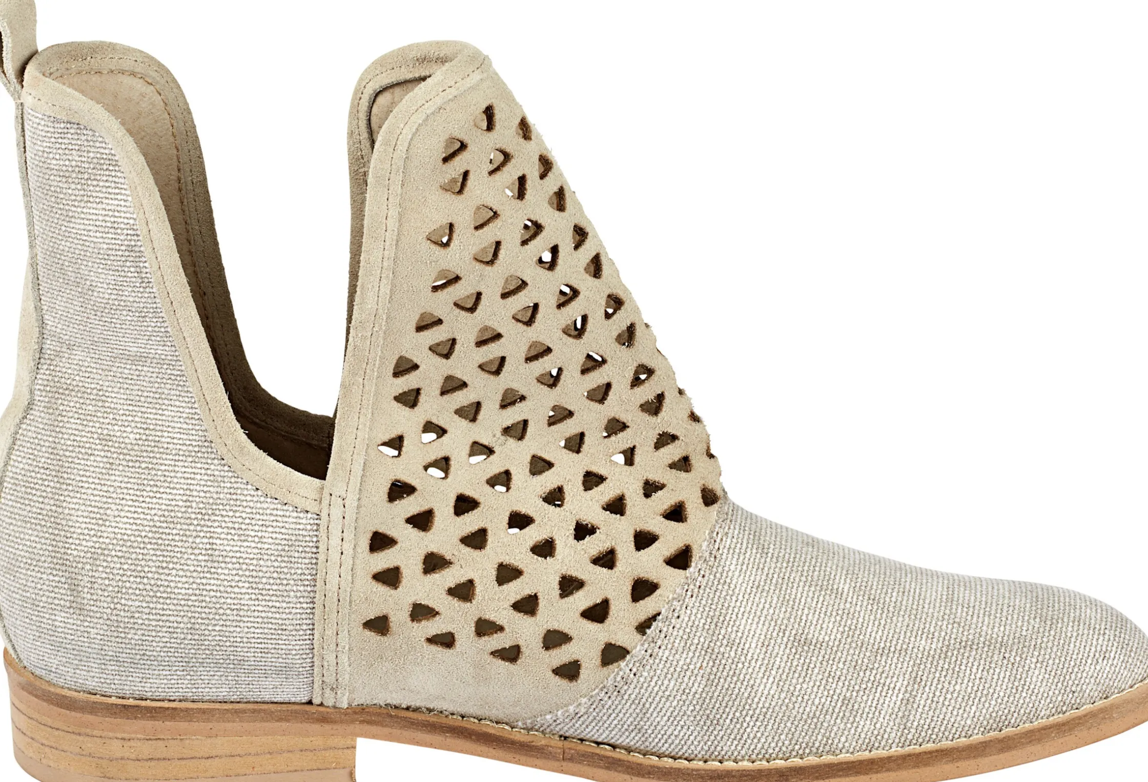 Stiefeletten|Stiefel|heine Stiefelette beige