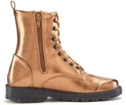 Stiefeletten|Stiefel|LASCANA Stiefelette bronzefarben