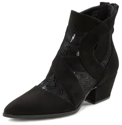 Stiefeletten|Stiefel|LASCANA Stiefelette schwarz