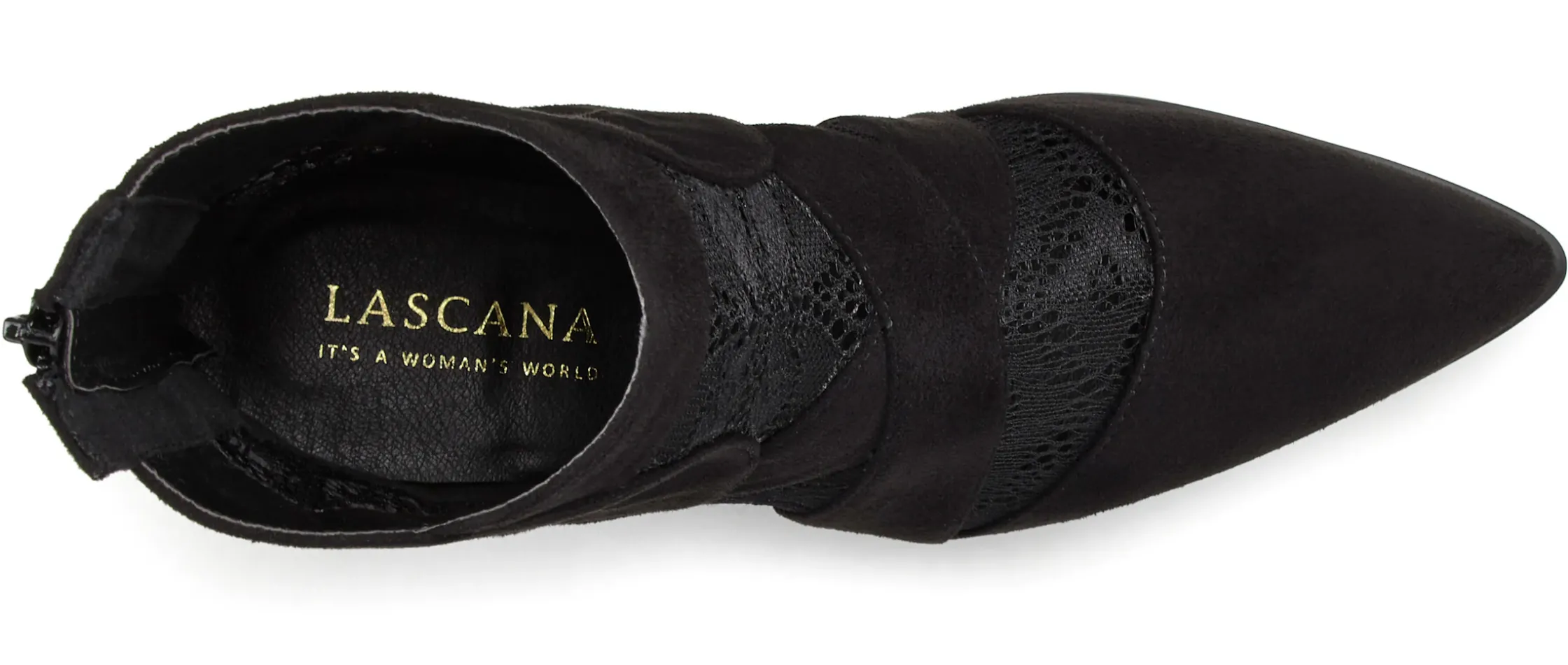 Stiefeletten|Stiefel|LASCANA Stiefelette schwarz