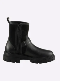 Stiefeletten|Stiefel|heine Stiefelette schwarz