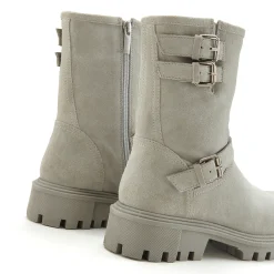 Stiefeletten|Stiefel|Elbsand Stiefelette hellgrau