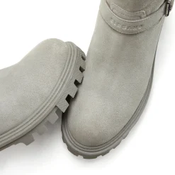 Stiefeletten|Stiefel|Elbsand Stiefelette hellgrau