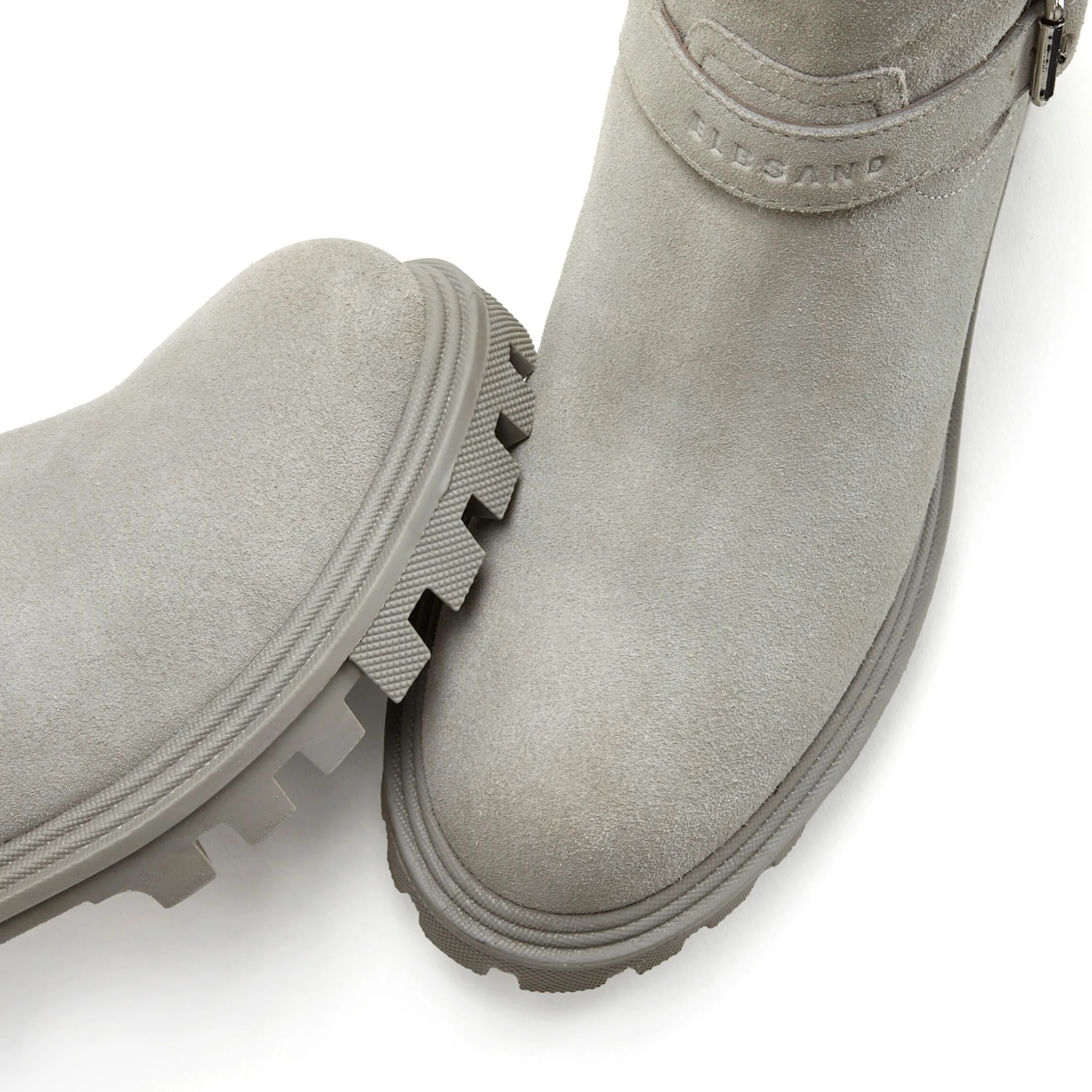 Stiefeletten|Stiefel|Elbsand Stiefelette hellgrau