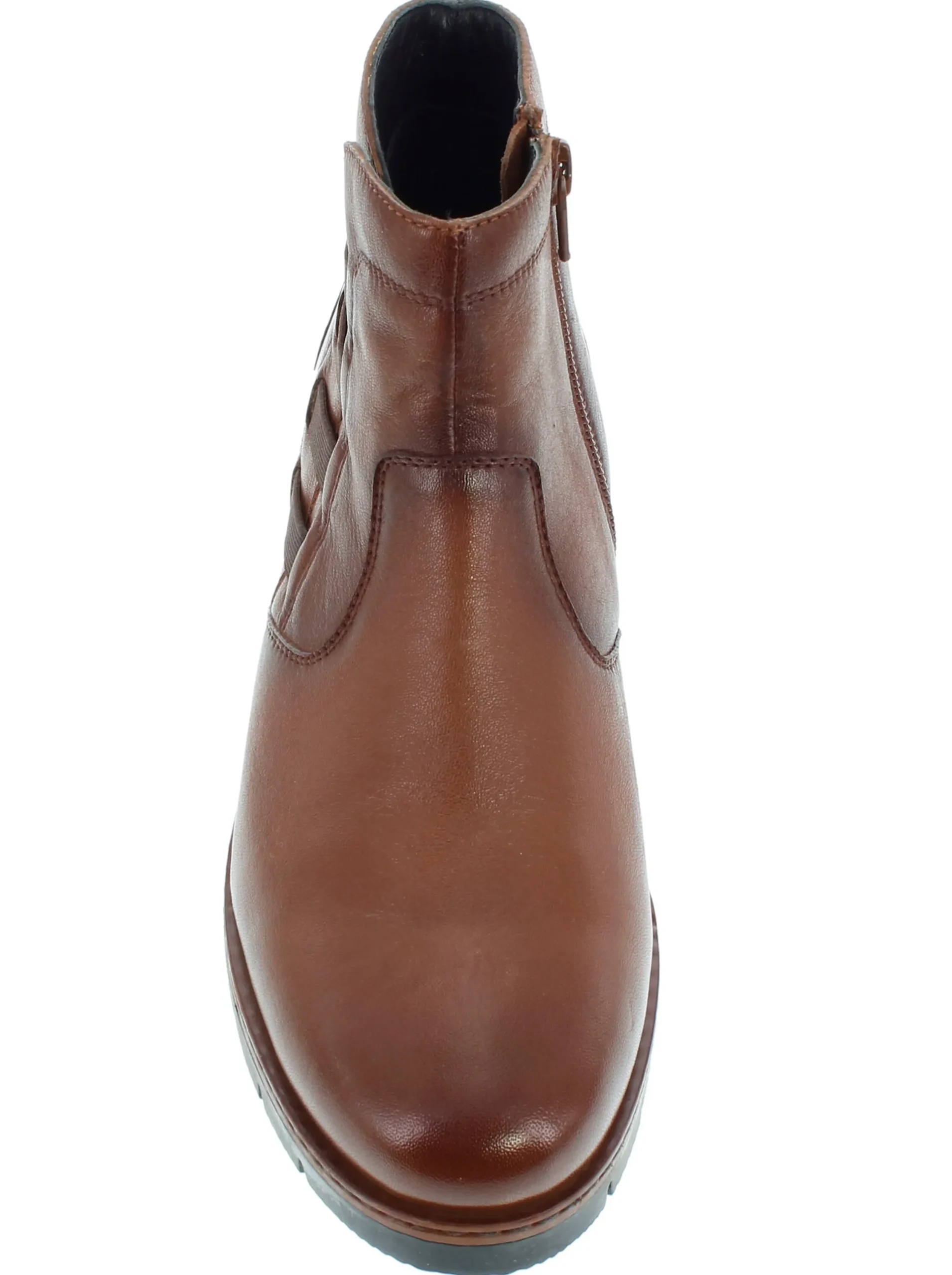 Stiefeletten|Stiefel|Reflexan Stiefelette cognac