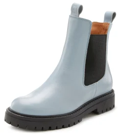 Stiefeletten|Stiefel|Elbsand Stiefelette hellblau