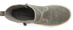 Stiefeletten|Stiefel|Vivance Stiefelette grau