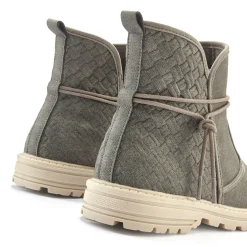 Stiefeletten|Stiefel|Vivance Stiefelette grau