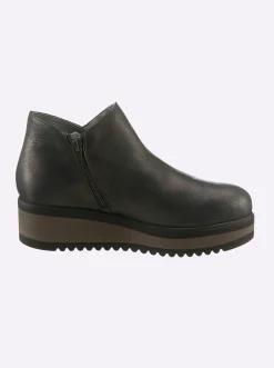 Stiefeletten|Stiefel|heine Stiefelette braun-metallic